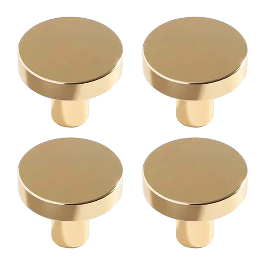 Round Cabinet Pulls Drawer Handle Single Hole Metal Handle Cabinet Drawer Knobs Kitchen Cupboard Door Furniture Hardware - Image 8