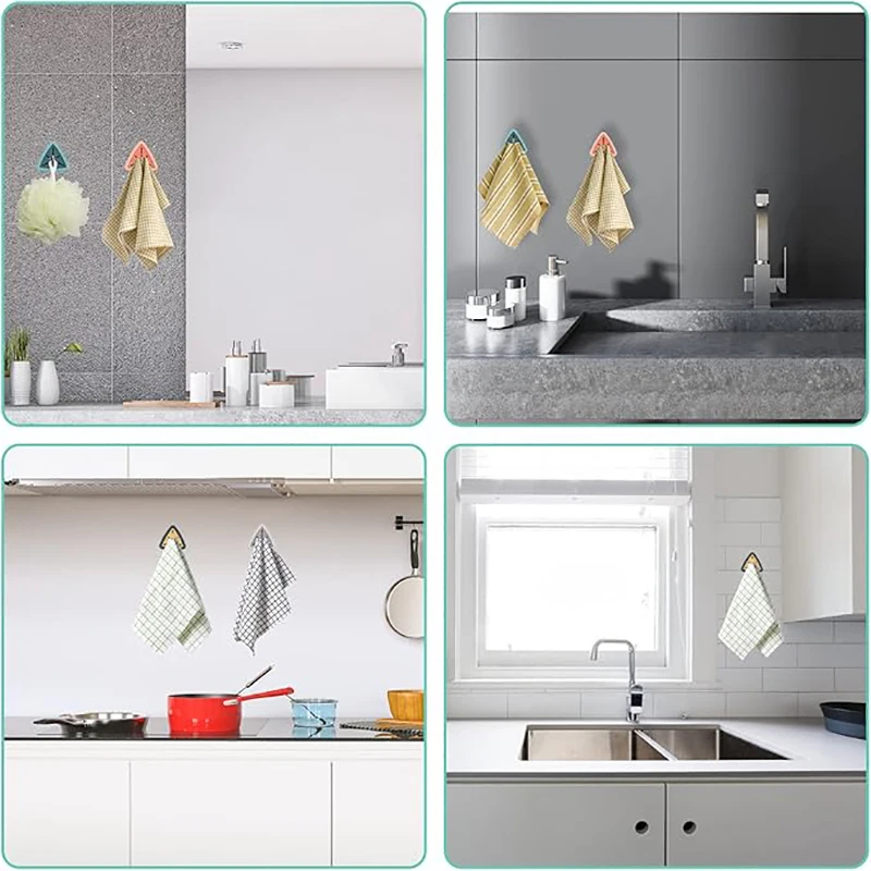 Towel Plug Holder Bathroom Towels Storage Organizer Rack Cap Punch Free Wash Cloth Clip Home Accessories Bathroom Decor Tool - Image 13
