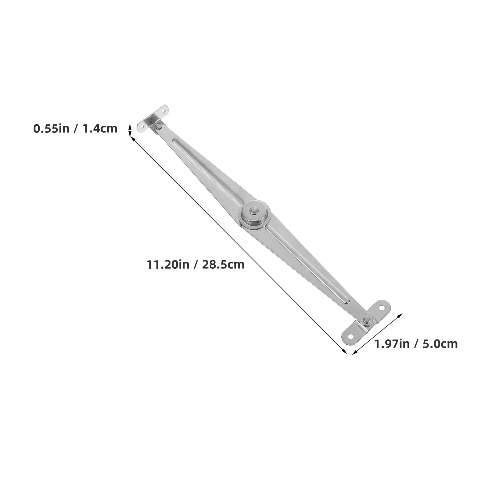 Heavy Duty Door Stopper Metal Limiter Support Rod for Cabinet Doors Adjustable Folding Hinge Clip Safe Stable Hardware for Home - Image 2