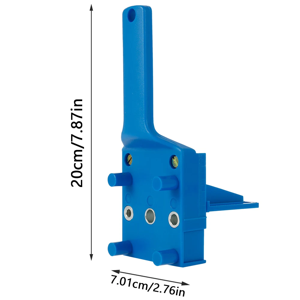 Tootise Woodworking Pocket Hole Jig Drill Guide Dowel Drilling Doweling Hole Saw Locator Drill for Carpenteror Wood 2023 - Image 5